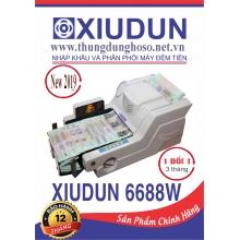 Máy đếm tiền xun 6688w