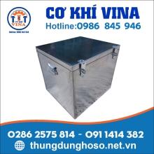 THÚNG ÁP TẢI TIỀN INOX 50 x 40 x 40 CM